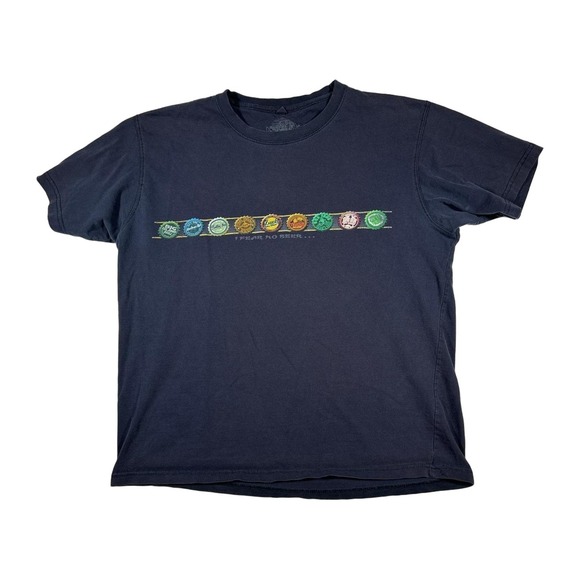 New Blue Other - New Blue Beer Bottle Cap Graphic T Shirts Mens Size XL Short Sleeve